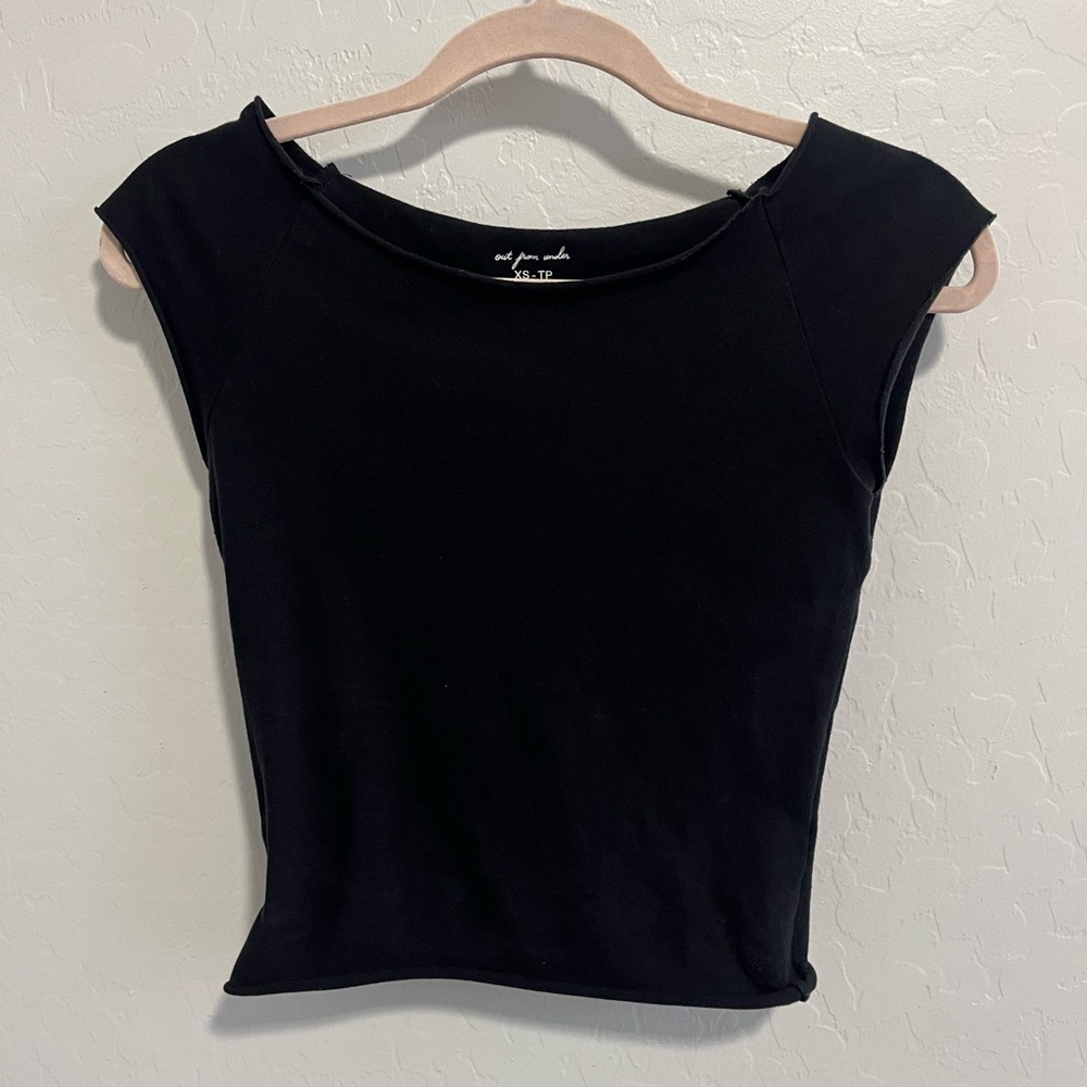 Urban Outfitters Black Crop Top